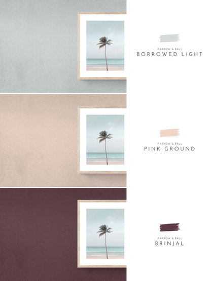 coastal print, blue, peach, pink, red, deep red, burgundy, farrow & ball, 